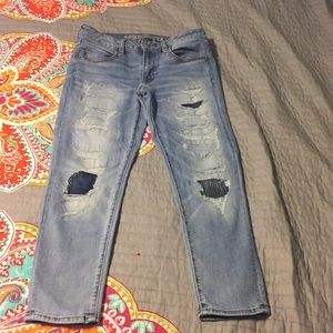 American Eagle jegging crop